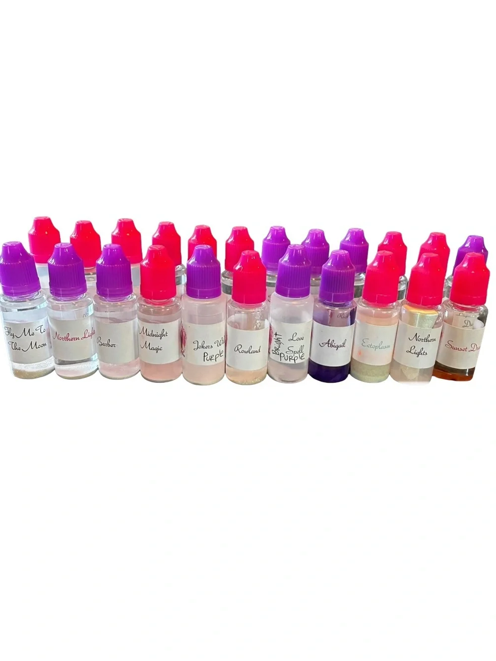 Lot 38 Mom Boss Exclusives Magical Inks Resin Dye Neon Pigment Snow Globe Resin